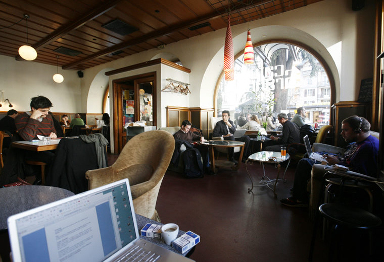 Chill working - Café de Grancy © Stéphanie Meylan