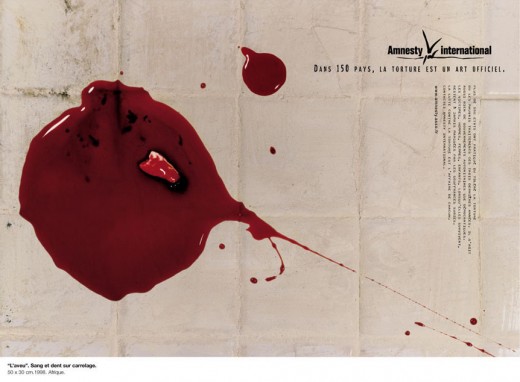 Affiche Amnesty International