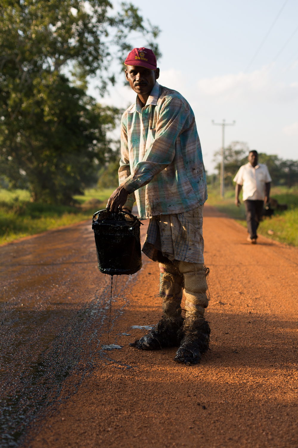 Road workers