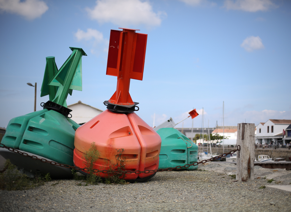 A buoy in Noirmoutier